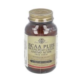 SOLGAR BCAA Plus 50 Vegicaps con L-leucina, L-isoleucina, L-valina y Vitamina B6 para sistema nervioso Precio: 27.8999996. SKU: B18ZW3MEFZ