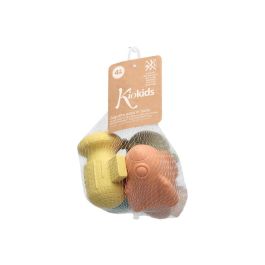 KioKids Set 5 Juguetes Espaciales Antimoho para Baño Bebé +4 Meses Ecológicos