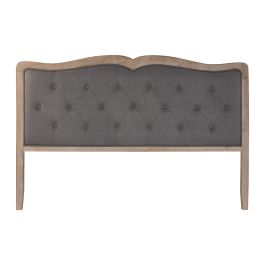 Cabecero de Cama DKD Home Decor Gris oscuro Madera de caucho 160 x 10 x 120 cm Precio: 221.94999992. SKU: B1HW773S7E