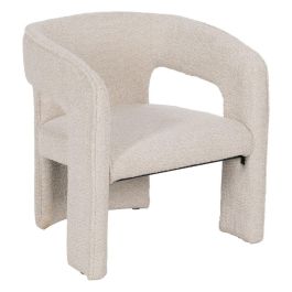 Silla de Comedor Beige Poliéster 69 x 66 x 73 cm Precio: 287.8900002. SKU: B1J95NA827