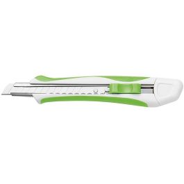 WEDO 78 92109 Cúter Soft Comfortline 9mm retráctil verde/blanco con 2 cuchillas de acero inoxidable segmentadas Precio: 19.68999967. SKU: B18DQBTWHN
