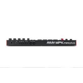 AKAI PRO MPK Mini Plus Controlador USB 37 Teclas Sensibles con Pads MPC, Pantalla OLED y Software Incluido
