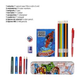 Set papelería coloreable marvel