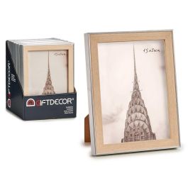 Portafoto Plata Color Madera 15X20Cm Giftdecor (24 Unidades) Precio: 55.50000049. SKU: B1KHNE3F9R