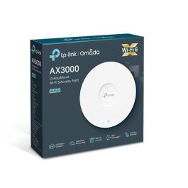 Omada EAP650 Punto de Acceso WiFi 6 AX3000 Techo, 2.4/5 GHz, MU-MIMO, Gestión en la Nube, PoE+