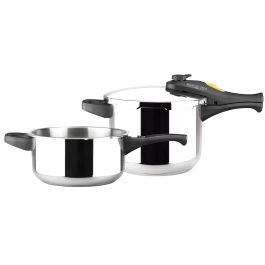 Set de Ollas Express Magefesa STYLE 3+6L 3 L 6 L Acero Inoxidable Plástico 2 Piezas Precio: 114.49999979. SKU: B13T76R3SE