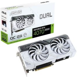 ASUS - Tarjeta gráfica - DUAL-RTX4070 SUPER-O12G-WHITE Precio: 935.69000041. SKU: B19JFGBB6M