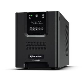 CyberPower PR1500ELCD SAI Línea Interactiva 1500VA/1350W Onda Senoidal Pura para Servidores y Estaciones de Trabajo - 8 Salidas Torre con AVR