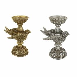 Candelabro Chic DKD Home Decor Dorado Plateado 11 x 25 x 17 cm (2 Unidades) Precio: 19.49999942. SKU: S3026376