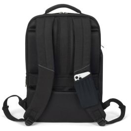 Dicota D32163-RPET Mochila FIVE para Portátil 15-17.3 pulgadas Negra de Poliéster Reciclado con Tirante para Hombro