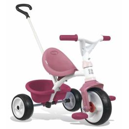 Triciclo be move rosa con pedales y cinturón de seguridad 68x52x52cm Precio: 64.49999985. SKU: B15CQQB6E3