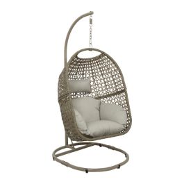 Null Silla colgante de mimbre para exterior 95x195 cm, altura ajustable, repelente al agua, soporta hasta 120kg Precio: 604.50000017. SKU: S7912290