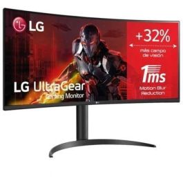 LG 34WP65CP-B Monitor Gaming Curvo Ultrapanorámico 34" WQHD 160Hz 1ms VA HDR10 FreeSync Premium Altavoces Negro LG 34WP65CP-B Monitor Gaming Curvo Ultrapanorámico 34" WQHD 160Hz 1ms VA HDR10 FreeSync Premium Altavoces Negro