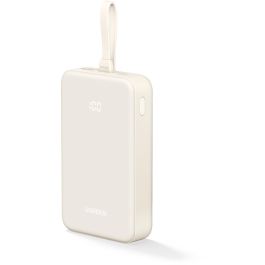 UGREEN 20000mAh Power Bank with Built-in Cable white Precio: 50.3965. SKU: B18SYMR75G