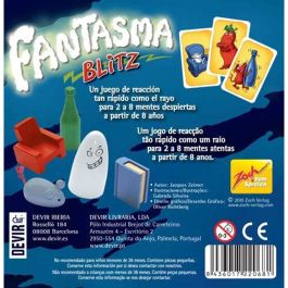 Devir Juego de Mesa Fantasma Blitz, Juego de Reflejos para 2-8 Jugadores, Edad Recomendada 8+