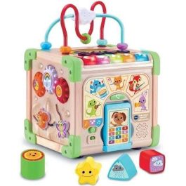Vtech Baby VT3417766171054 Cubo Naturaleza Multiactividad Interactivo, Juguete Educativo de Madera Certificado FSC para Desarrollo Sensorial Precio: 54.99308188. SKU: B17VKVY8QN