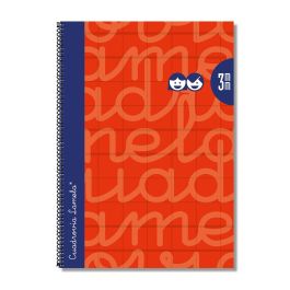 Cuaderno Lamela Rojo Folio 80 Hojas 21,5 x 31,5 cm 5 Piezas Precio: 28.49999999. SKU: S8411403