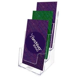 Portafolletos Sobremesa A.2000 1/3 De A4 Vertical 3 Compartimentos Cristal Precio: 9.89000034. SKU: B1CHAEBYKV