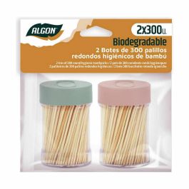 Palillos Dentales Algon Set 600 Piezas (36 Unidades) Palillos Dentales Algon Set 600 Piezas (36 Unidades)