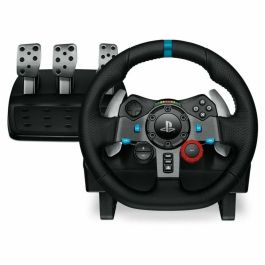 Logitech Volante G29 Driving Force - Force Feedback, Compatible con PS3/PS4/PC, Construcción Duradera