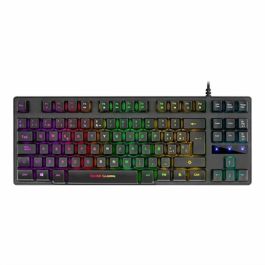 Teclado Gaming Mars Gaming MKTKLES LED RGB Qwerty Español Precio: 16.50000044. SKU: S0231845