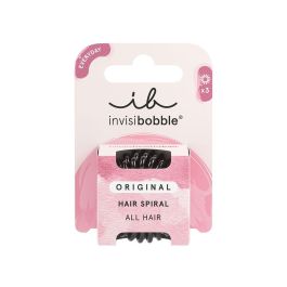 Invisibobble Coletero Invisible Original True Black 3 Piezas Resistente al Agua