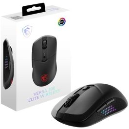 MSI Ratón VERSA 300 ELITE WIRELESS - Sensor Óptico 8000 PPP, RGB, Inalámbrico, Bluetooth, USB - Ref. S12-4301290-CLA