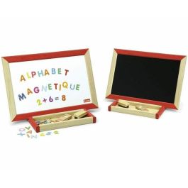 Fisher Price Puériculture JEUJURA My Activity Board Pizarra Magnética con 76 Accesorios y Tizas, para Niños a partir de 3 Años