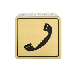 DUVER Placa Aluminio Oro 120x120mm para Teléfono DUVER Placa Aluminio Oro 120x120mm para Teléfono Precio: 8.88999947. SKU: B1E5MV7XRQ