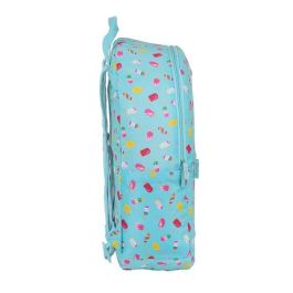 Mochila Escolar Safta Turquesa