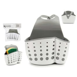 Portaestropajo Colgar Plastico Blan Gris Kinvara 15X11CM (24 Unidades) Precio: 38.95000043. SKU: B1J5RSK3L5