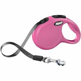 Flexi Classic Cinta Rosa Correa para Perro 5M S 15kg Made in Germany
