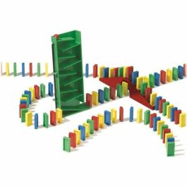 Goliath Domino Express Starter Lane: Set de Expansión con 60 Fichas de Dominó, Laberinto y Ola para Construir Circuitos