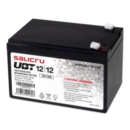 Salicru 013BS000003 Batería AGM Sealed Lead Acid (VRLA) 12V 12Ah para UPS / SAI de la serie UBT | Sin Mantenimiento