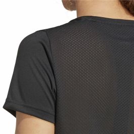 Camiseta de Manga Corta Mujer Adidas Agr Shirt Negro