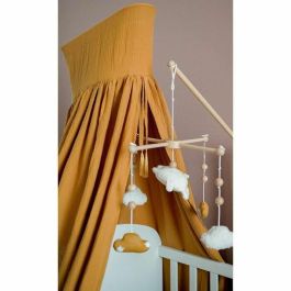 DOMIVA DOM1735259746088 Dosel de cama Caramelo - Gasa de algodón