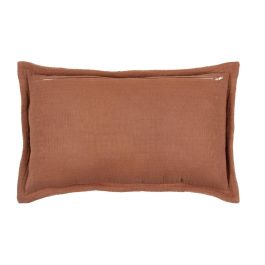 Cojín Tierra Viscosa / Poliéster 50 X 30 cm