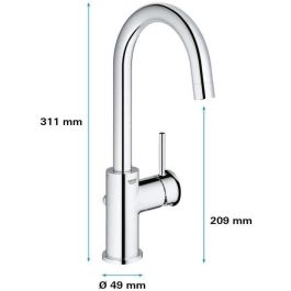 Grohe Mezclador monomando de lavabo Tamaño L