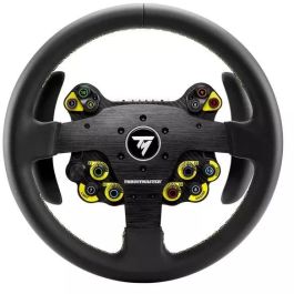 Thrustmaster Evo Racing 32R Leather Negro/Amarillo - Volante Gaming para PC, PS4, PS5, Xbox, Xbox One - Ref. 4060318