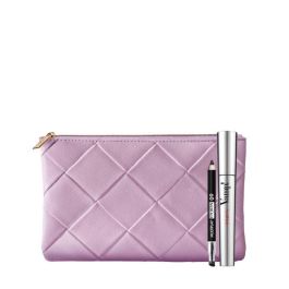 Set Pupa: Multiplay, Double-Ended, Eyeshadow & Kajal Eyeliner 2-In-1, 09, Deep Black, 1.2 g + Vamp!, Paraben-Free, Extra Volume, Mascara, 100, Black, 9 ml + Textile Makeup Bag, Pink Precio: 27.95000054. SKU: B12PNEDVAX