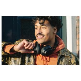 Fairphone Fairbuds XL (2025) - Auriculares Diadema Inalámbricos Bluetooth 5.1, Reducción Activa de Ruido (ANC), 30h Batería, Resistencia IP54, USB-C, Negro Horizon Black