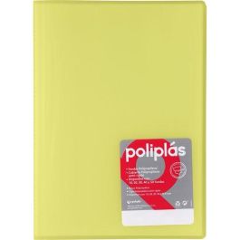 Carpeta Fundas (Tarifario) Grafoplas Pp Flexible Poliplas Trans. Fº 30 F. Amarillo Soft (Set de 8) Precio: 36.49999969. SKU: B12HYD4JYD
