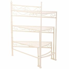 Soporte para Maceta Alexandra House Living Blanco Metal Hierro 25 x 37 x 59 cm