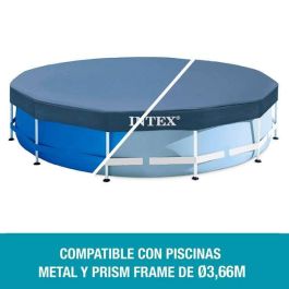 Cubrepiscinas redondo metal frame 366 cm Cubrepiscinas redondo metal frame 366 cm