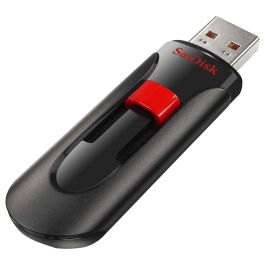 Sandisk Cruzer Glide 256GB USB 2.0 Negro Rojo