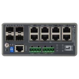 Level One Switch Gestionado IGP-1271 Gigabit Ethernet 8 Puertos PoE+ 240W