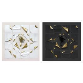 Cuadro Moderno DKD Home Decor Blanco Negro 3.5 x 100 x 100 cm Precio: 153.88999978. SKU: B13BACZJMJ