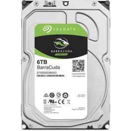 Seagate ST6000DM003 BarraCuda Disco Duro Interno HDD 6TB 3.5'' 5400 RPM Seagate ST6000DM003 BarraCuda Disco Duro Interno HDD 6TB 3.5'' 5400 RPM