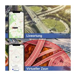 YUKAtrack easyWire 2G AIO Rastreador GPS para Coche con SIM + Datos Plan, Universal, Negro, IP65, Resistente al Agua