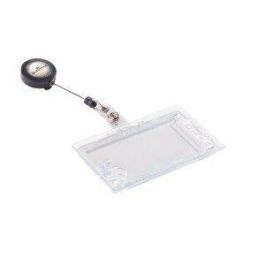 Identificador Con Cordon Extensible Durable Doble Uso Vertical-Horizontal 54x85 mm Precio: 52.5000003. SKU: B1DJQQFAPH
